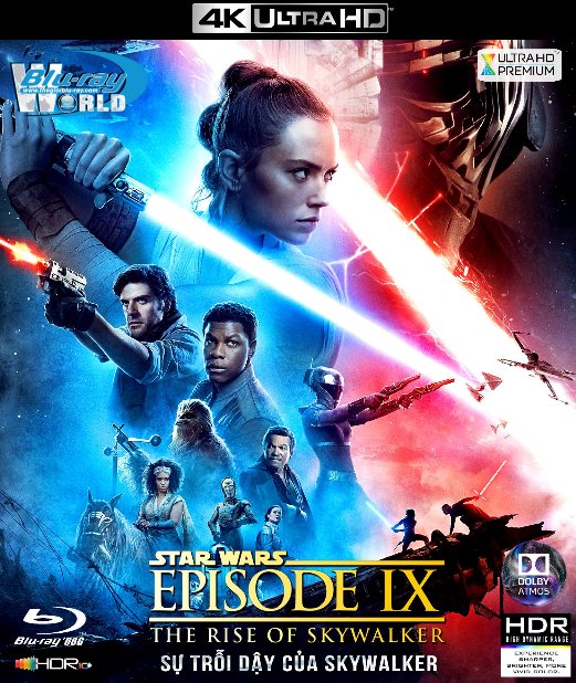 4KUHD-552. Star Wars Episode IX - The Rise of Skywalker 2019 - Star Wars 9 : Sự Trỗi Dậy Của Skywalker 4K-66G (TRUE- HD 7.1 DOLBY ATMOS - HDR 10+)